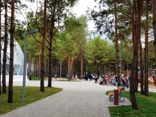 Город Альметьевск парк