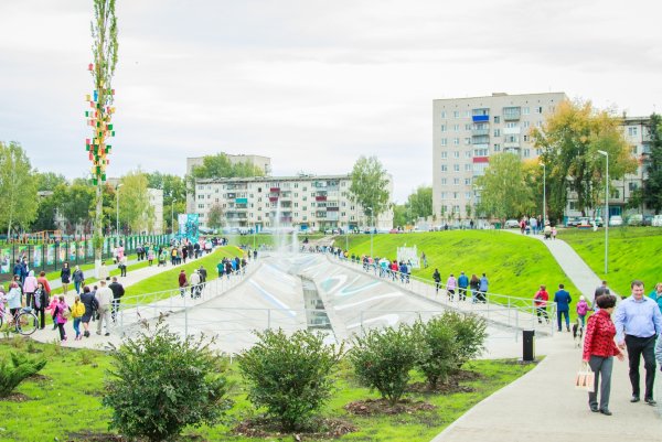 Парк Шамсинур в г. Альметьевск