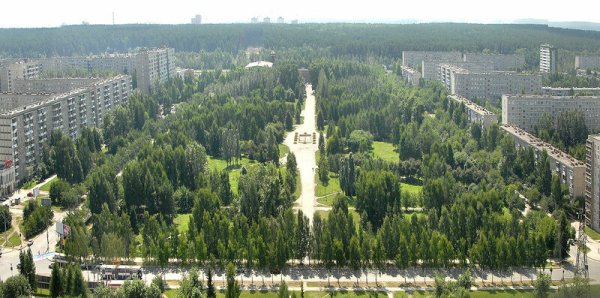 Чкаловский парк Екатеринбург