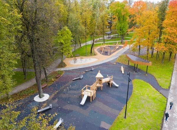 Парк им Олега Степанова в Серпухове