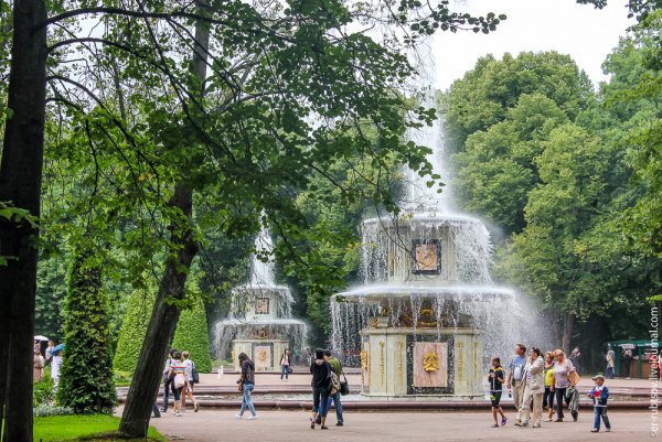 Петродворец римские фонтаны