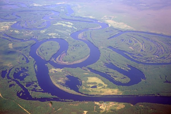 Река Обь ХМАО