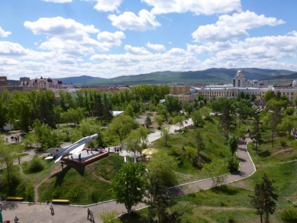 Достопримечательности города Чита парк ОДОРА