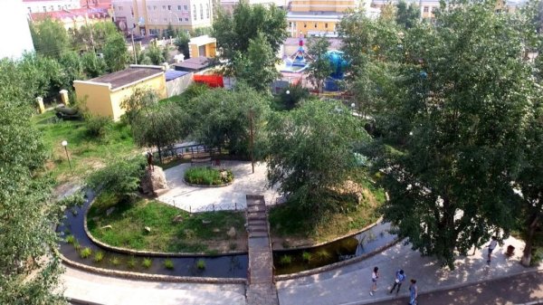 Дом офицеров, парк ОДОРА Чита