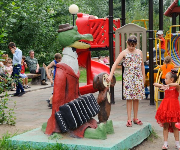 Памятник Чита в парке ОДОРА