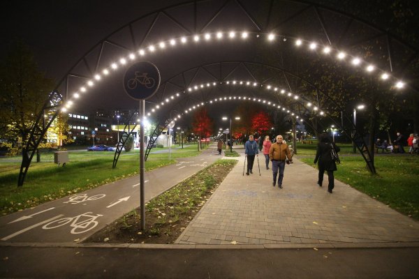 Парк света в Бибирево фото