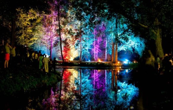 Фестиваль света в Гатчине