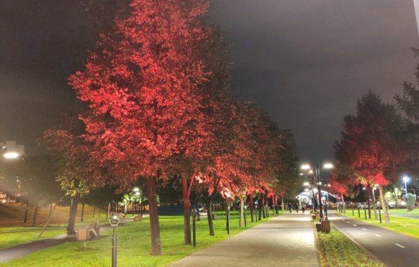 Парк света в Бибирево