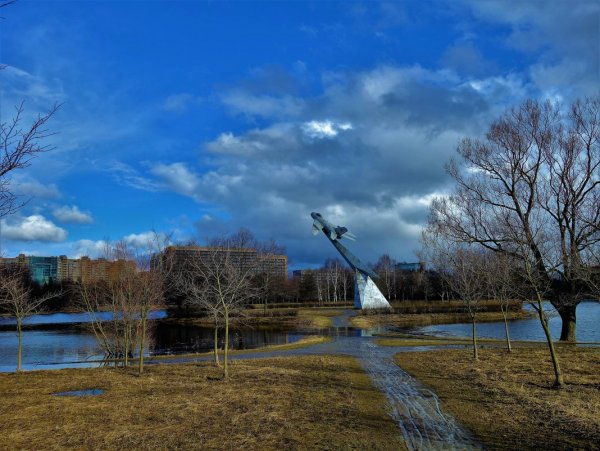 Парк Авиаторов пруд