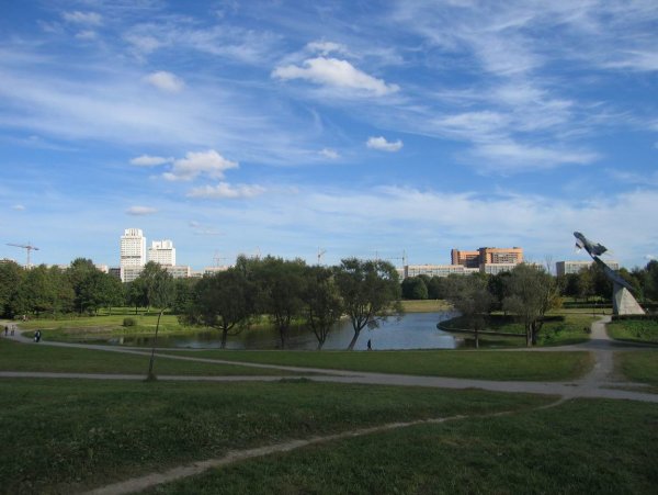 Парк Авиаторов Московский района Санкт-Петербурга