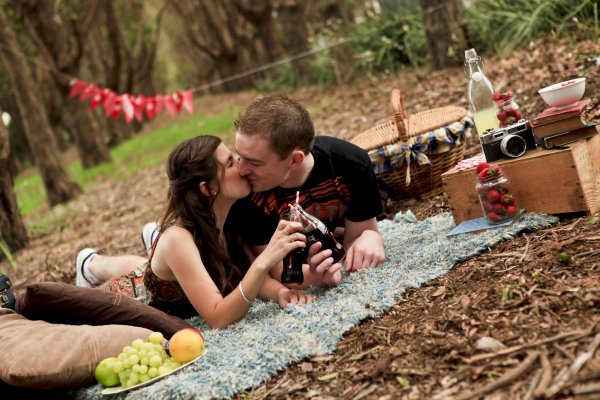 Фотозона пикник романтика