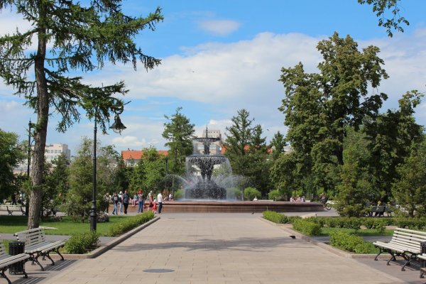 Сквер им Дзержинского Омск