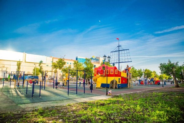 Тау парк Саратов Озеленение