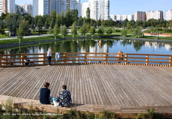 Парк Южное Бутово Черневский пруд