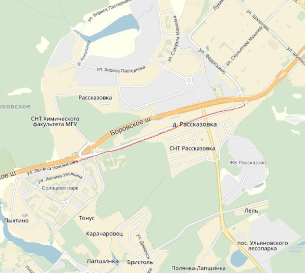 Солнцево парк Рассказовка