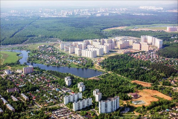 Район Солнцево парк Москва