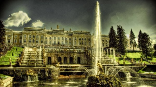 Версальский дворец фонтан Самсон