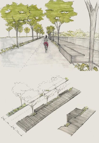 Перспектива в ландшафте