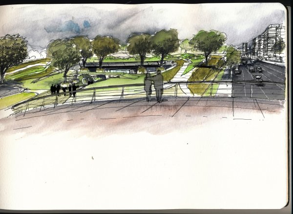 Наброски парка