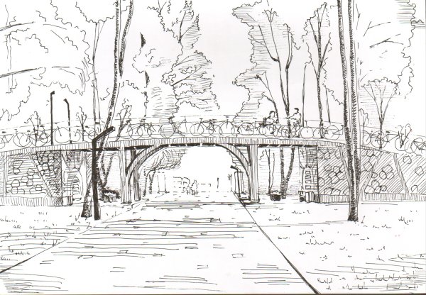 Зарисовки парка коротко