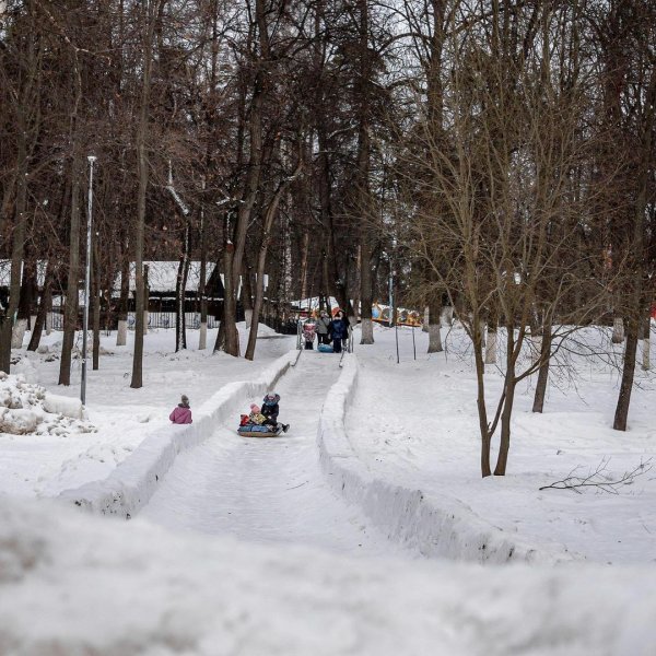 Жуковский парк горка