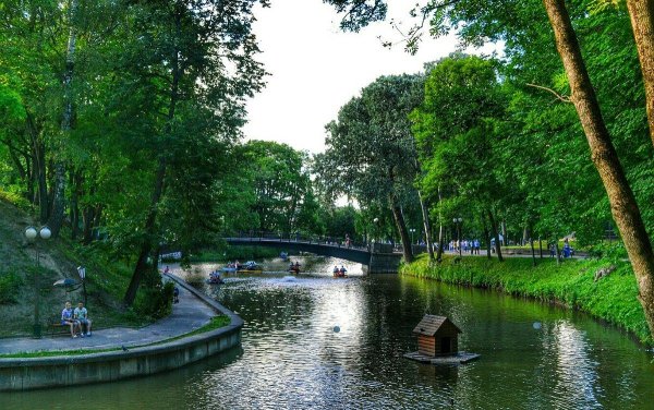 Лопатинский парк в Смоленске