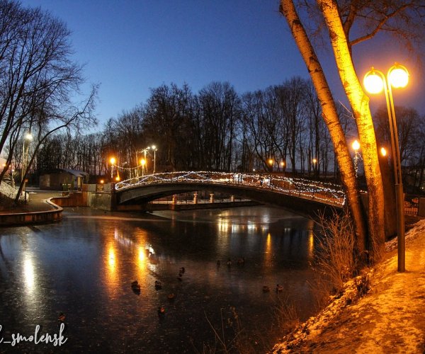 Лопатинский парк в Смоленске