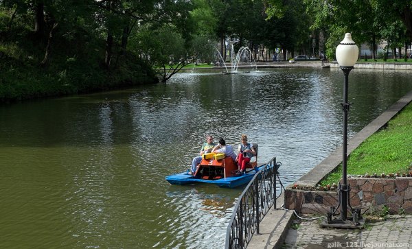 Смоленск парк Лопатинский сад