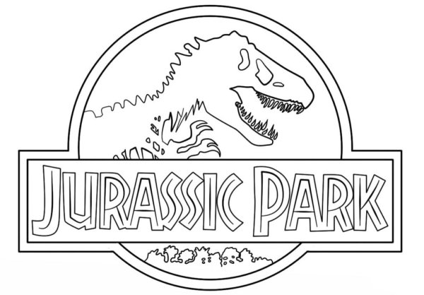 Раскраски динозавры Jurassic Park