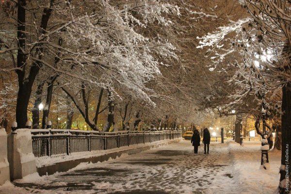 Улицы Москвы зимой
