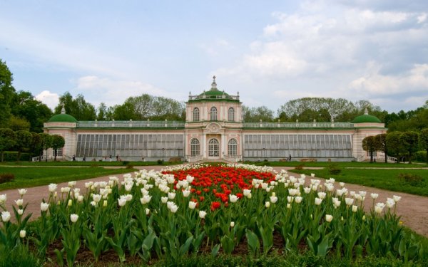 Парк усадьба Кусково, Москва.