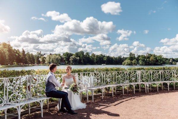 Екатерининский парк в Москве Свадебная фотосессия