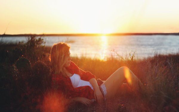 Фотосессия на закате солнца