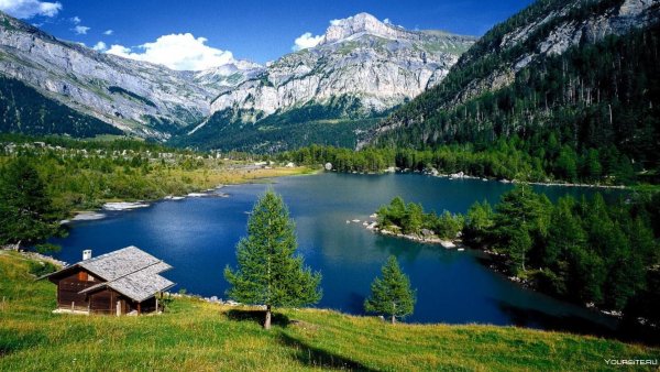 Озеро Рето Швейцария