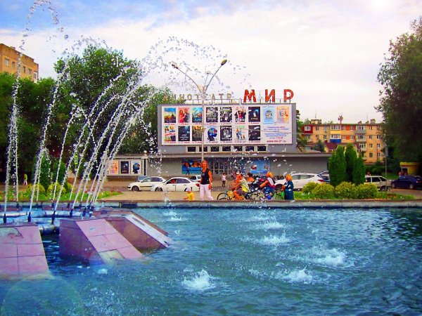 Невинномысск бульвар фонтан