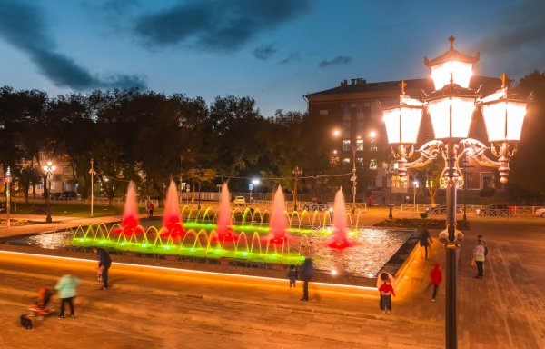 Невинномысск парк бульвар мира