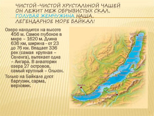 Описание Байкала