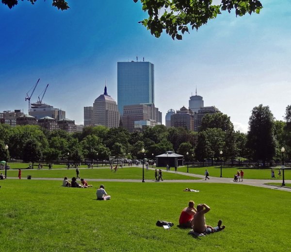 Парк Бостон-Коммон, штат Массачусетс