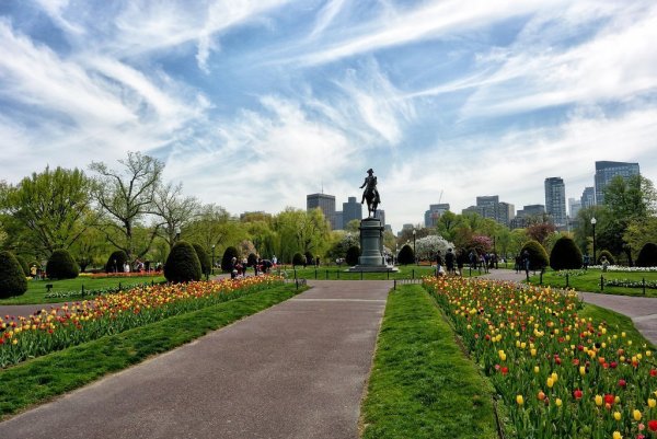 Городской парк Бостон