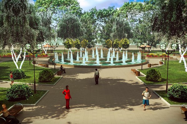 Берёзовая роща парк Новосибирск