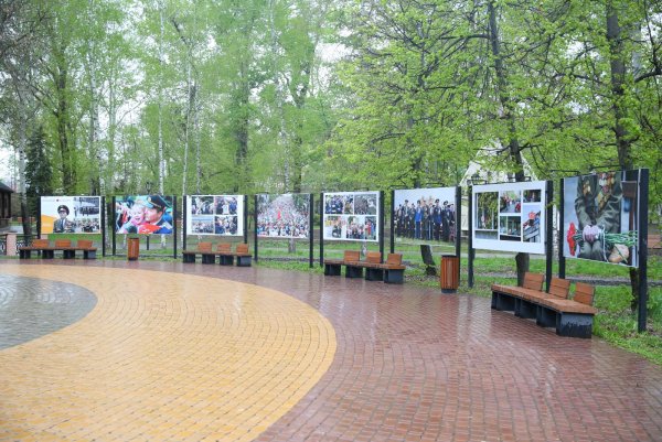 Парк Победы Липецк сцена