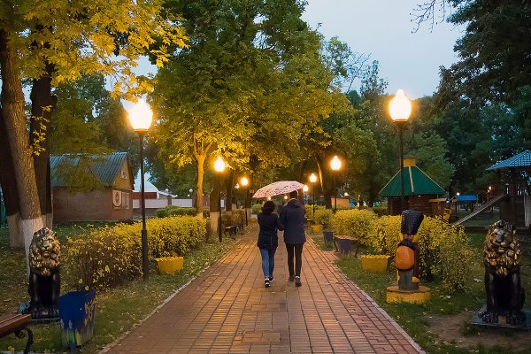 Городской парк Лебедянь