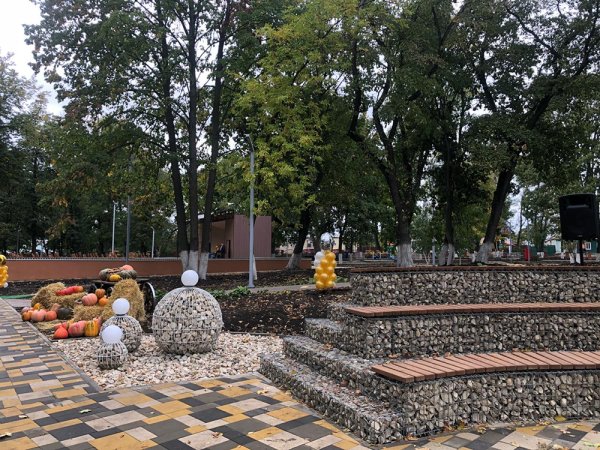 Город Усмань Липецкая область городской парк