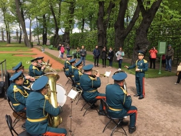 Духовой оркестр МЧС В летнем саду