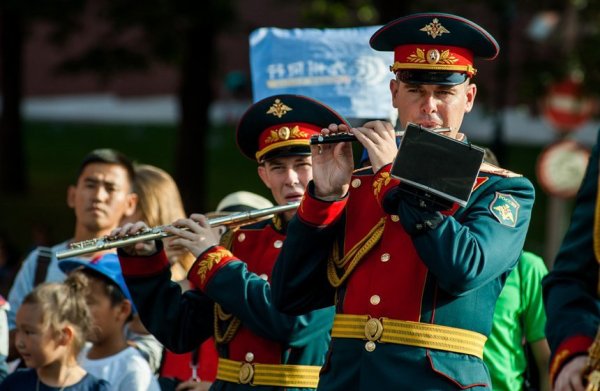 Оркестр в парке