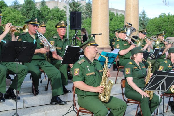 Военный духовой оркестр Тверетинов