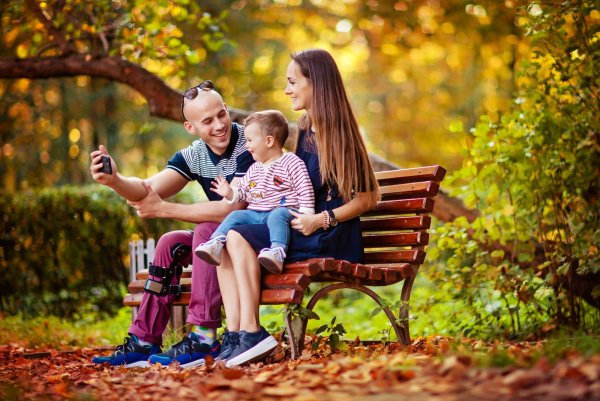 Семейная фотосессия в парке
