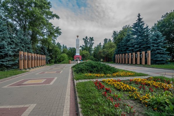 Сквер Победы Задонск