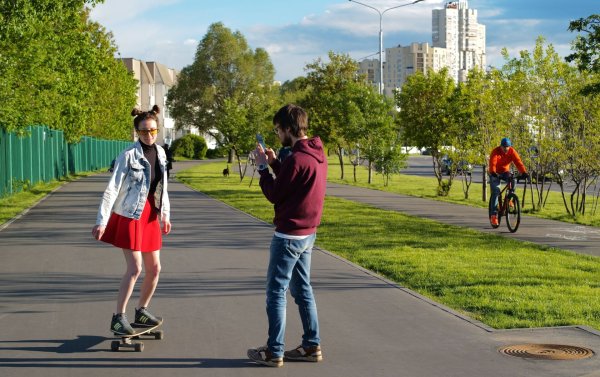 Люди в парке