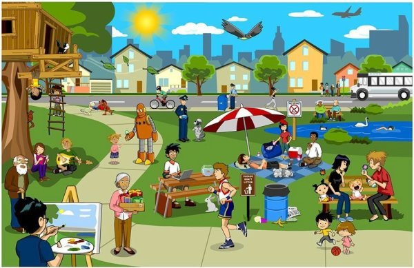 Описание картинки по английскому